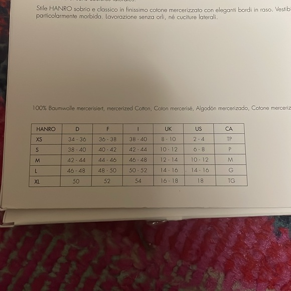 NIB HANRO Cotton Seamless Briefs sz XS - Picture 4 of 9